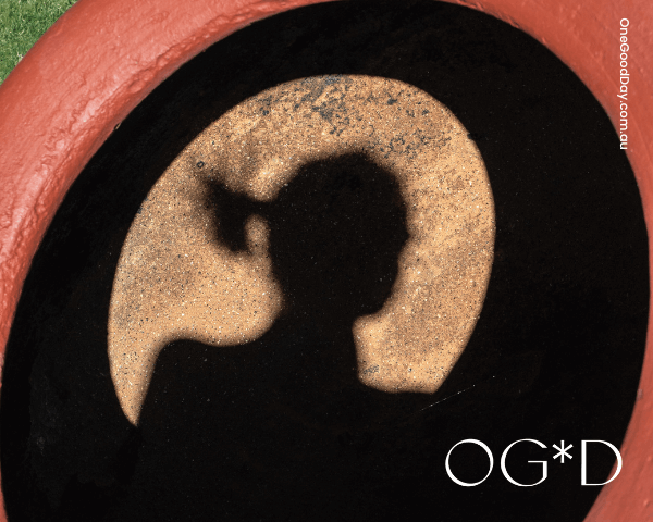 Psychosocial Disability (1) Artistic silhouette reflection of a girl in a circle.
